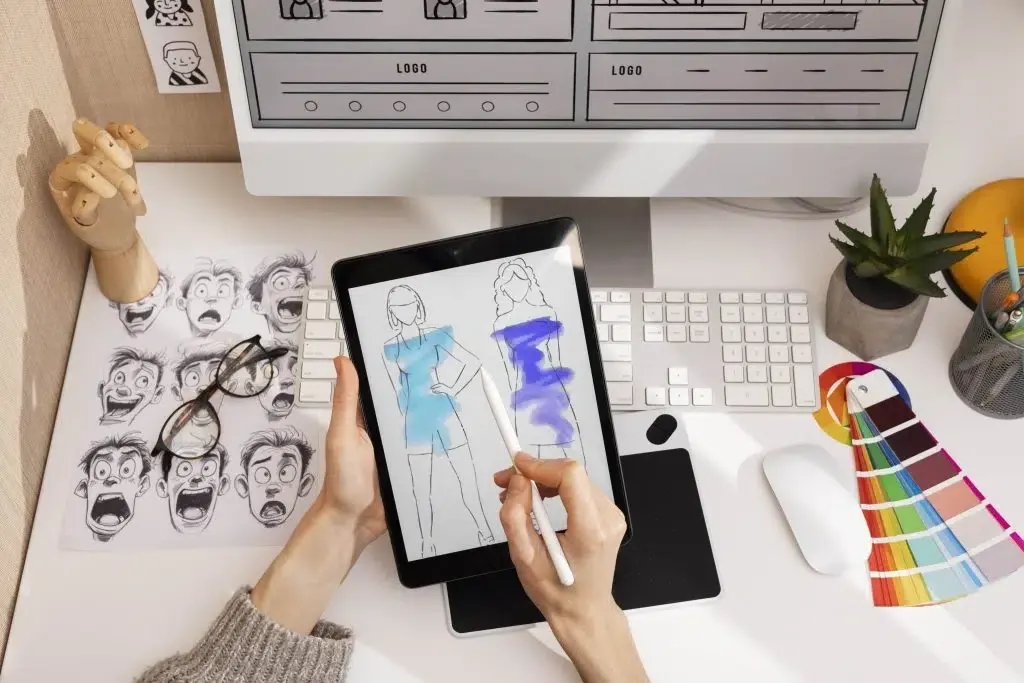 Digital Fashion Illustration training in Dubai