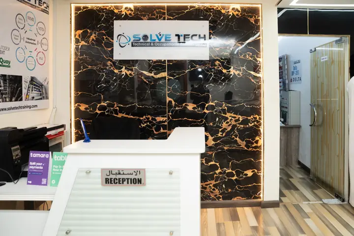 Solve Tech reception desk